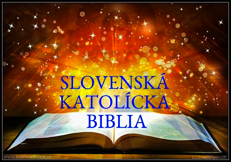 SLOVENSKÁ KATOLÍCKA BIBLIA